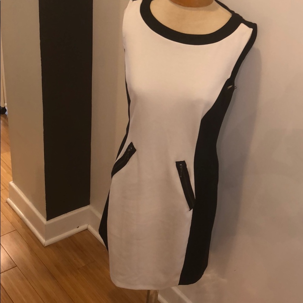 Sheath Color Block. Schitt’s Creek Dress!